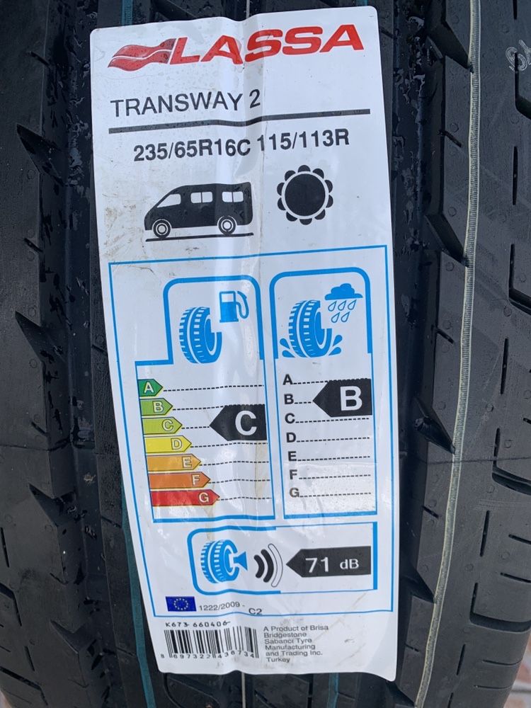 Нови летни бусови гуми LASSA Transway 2 235/65R16 115/113R TL C