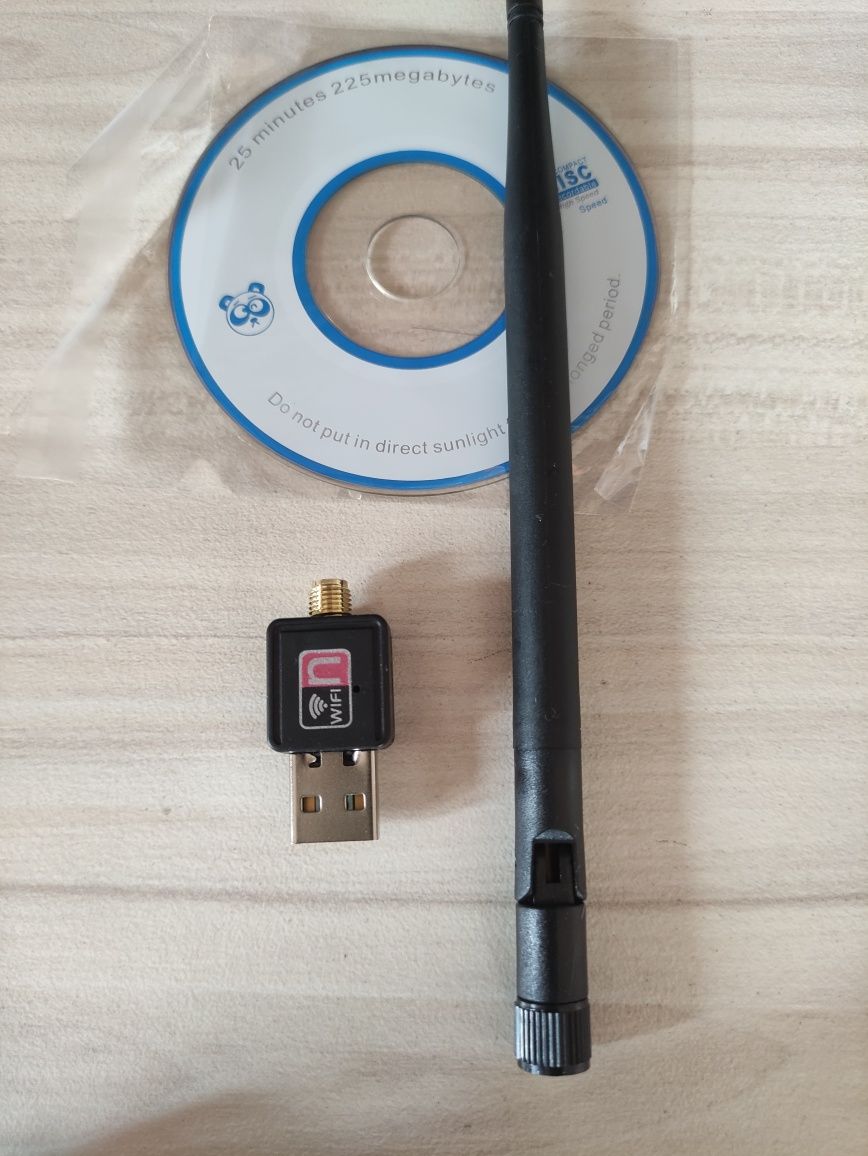 Мини PC WiFi adapter 150M USB два вида и с антена