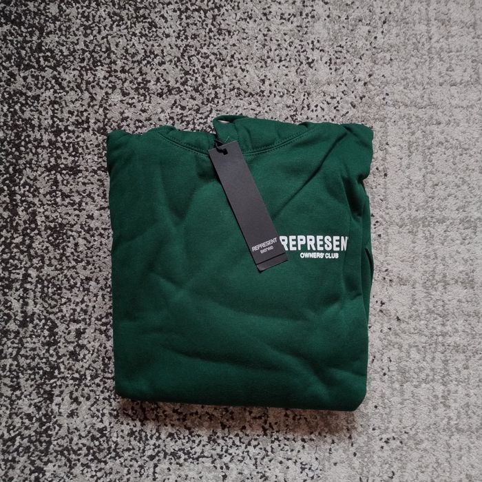 Hanorac Represent Verde (M) Nou | Livrare cu verificare