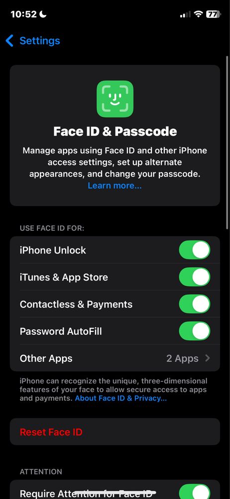 iPhone Xs 256GB.