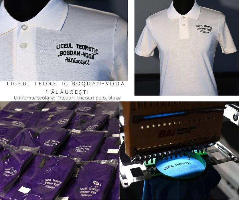Servicii personalizare textile prin broderie