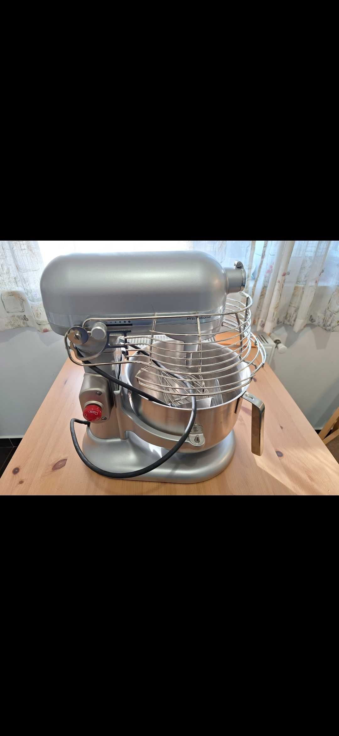 Mixer cu bol 6.9L, White - KitchenAid
