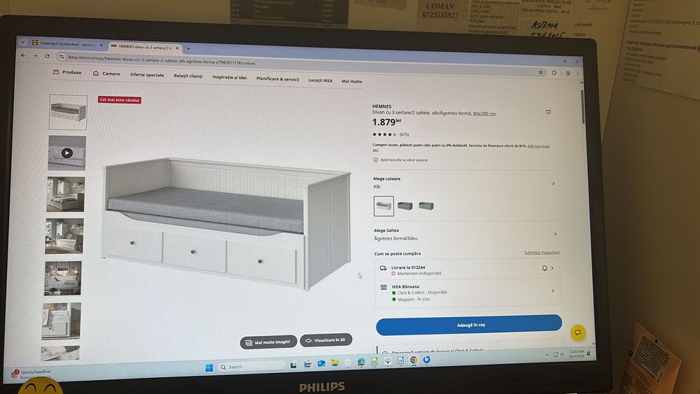Pat,canapea Ikea