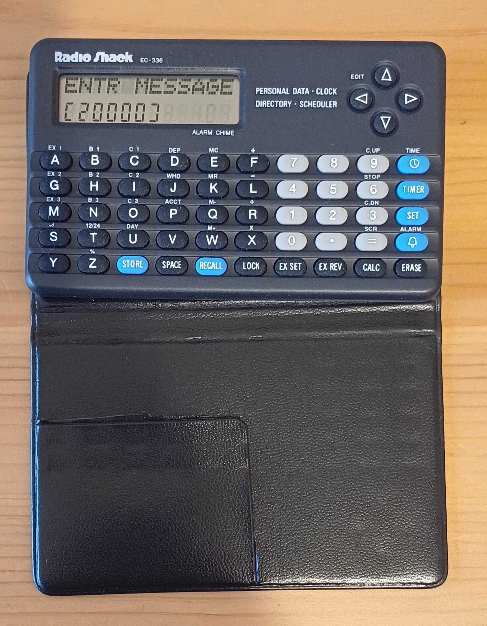 Органайзер - Data Directory and Scheduler Radio Shack EC-336