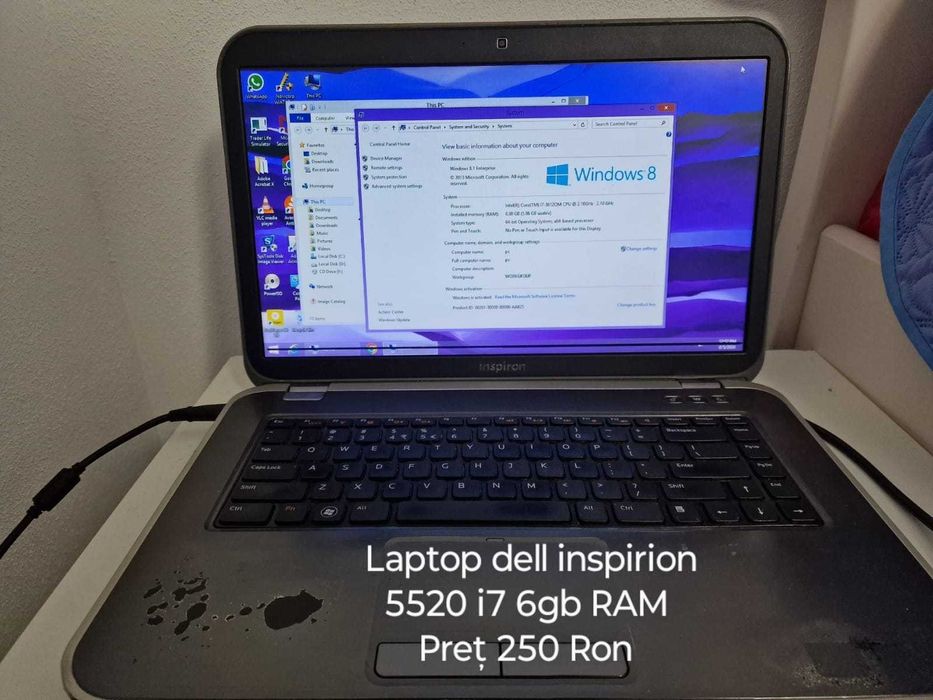 Laptop Asus funcțional