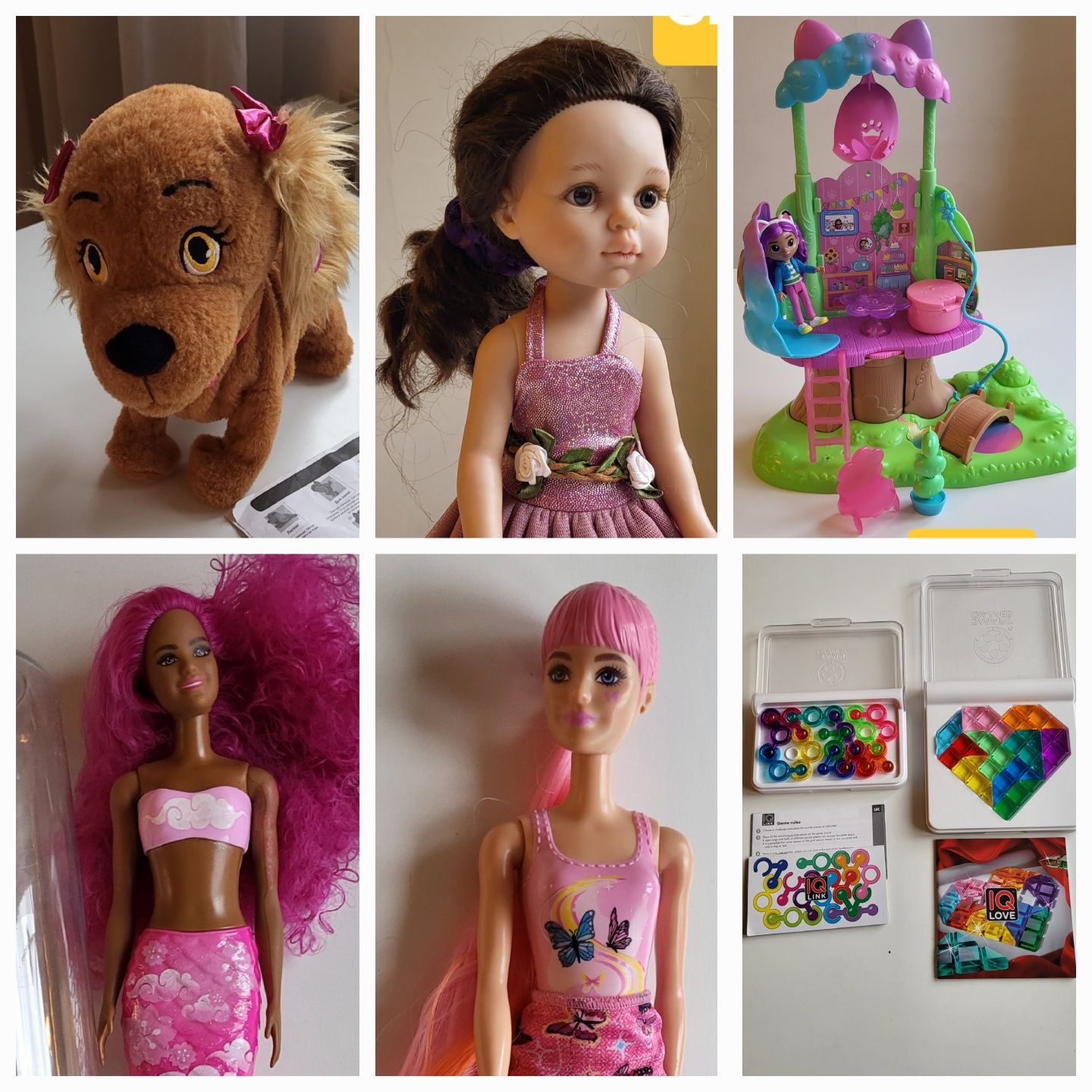 Smart Games, къща на дърво Gabby's Dollhouse, кучето Луси, LOL, Barbie