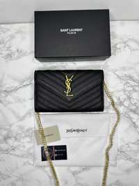 Geanta de lux YSL Saint Laurent piele naturala 100% cutie cadou