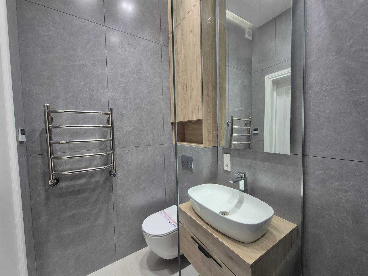 410*НОВОСТРОЙКА рядом с Piramit Towers Люкс 2к квартира - Никто Не Жил