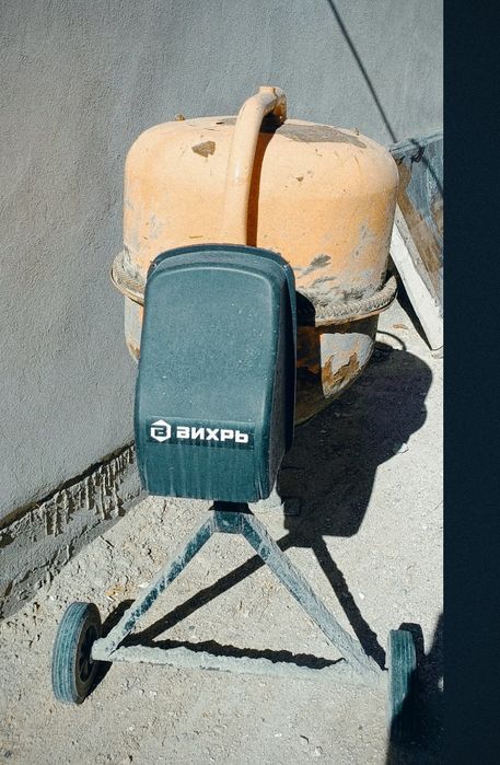 Аренда Бетономешалки Вихрь. На 230л