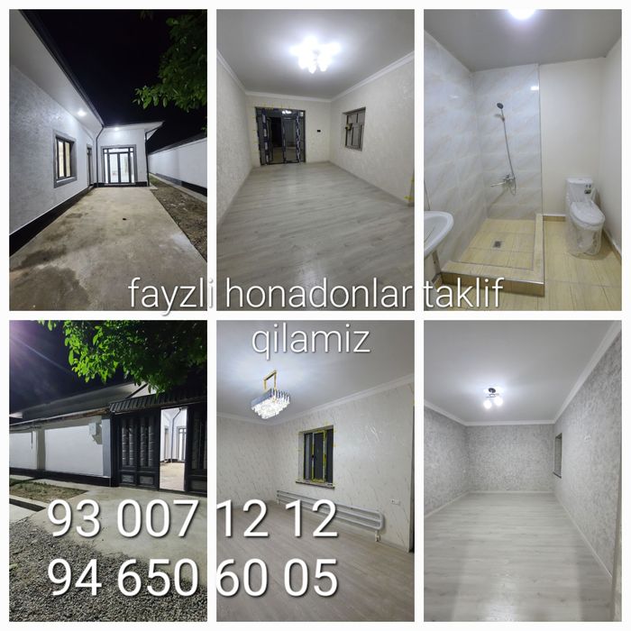 Uy sotiladi Tolabiyga yetmasdan yengi qurilgan