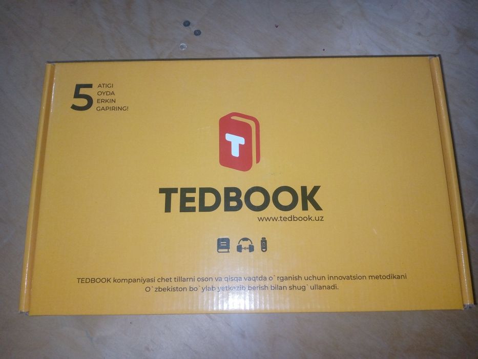 Tedbook ingliz tilini oʻrganish uchun kitob