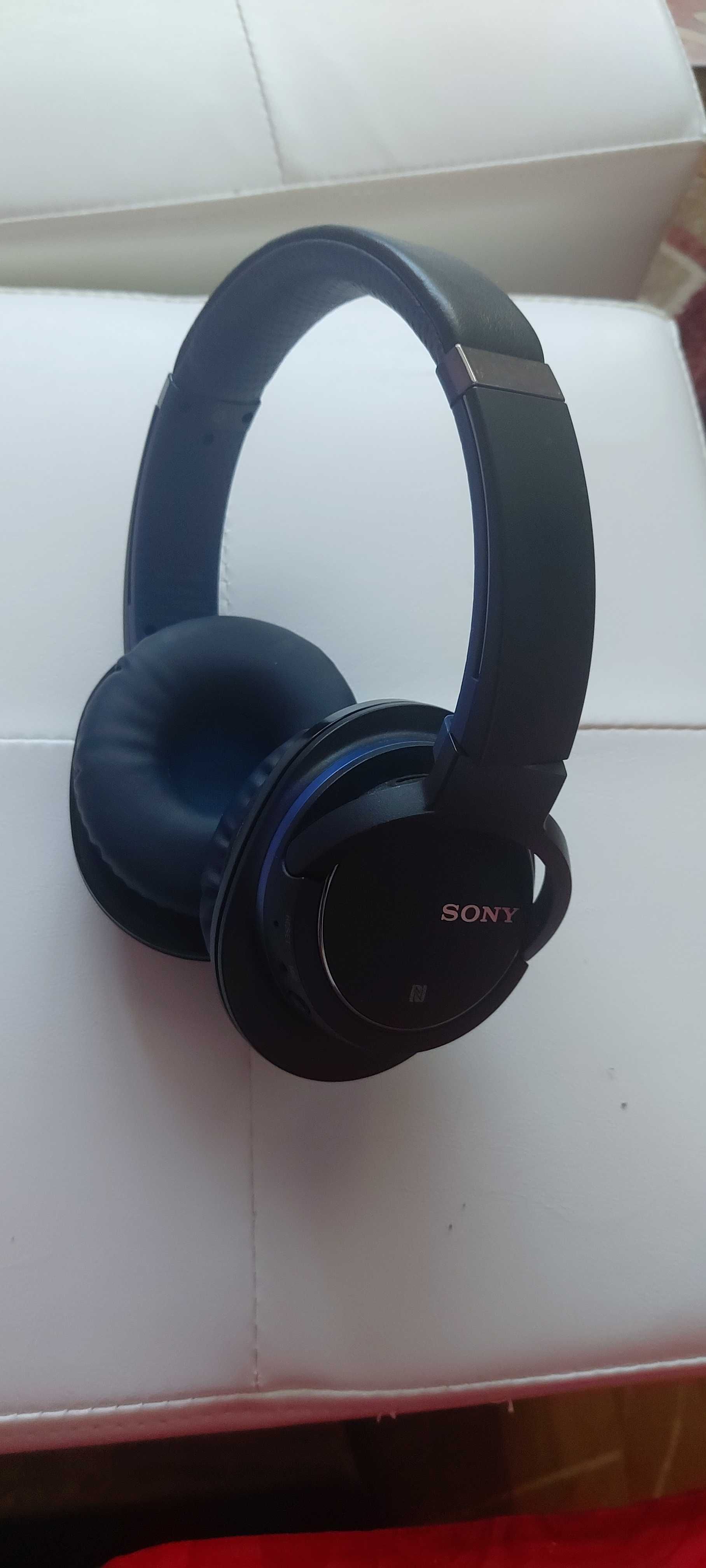 Casti Sony MDR-ZX770BN, Noise Canceling, Wireless, Bluetooth, bleu