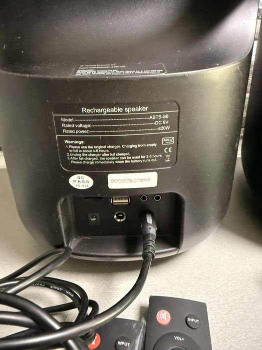 Boxa portabila Bluetooth karaoke Akai ABTS-S6