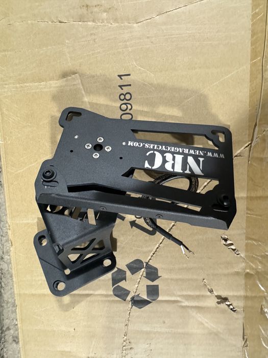 NRC ducati xdiavel кронштейн для номера сбоку