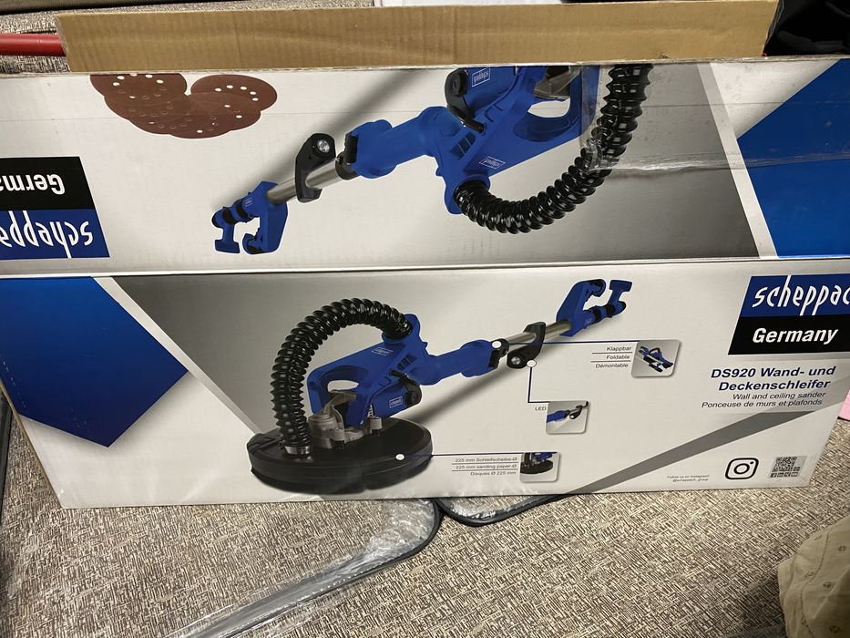 Masina de slefuit scheppach noua