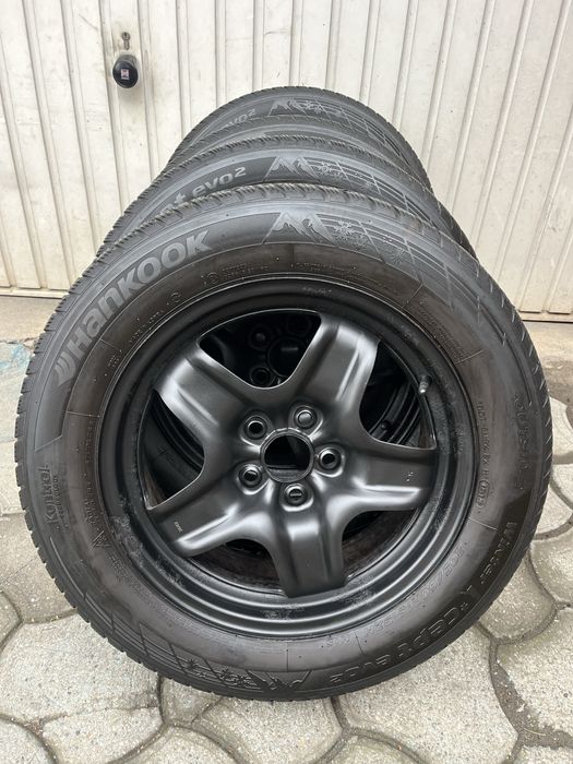 Jante otel 5x105mm, anvelope iarna 205/60 R16 Opel Astra J sau K