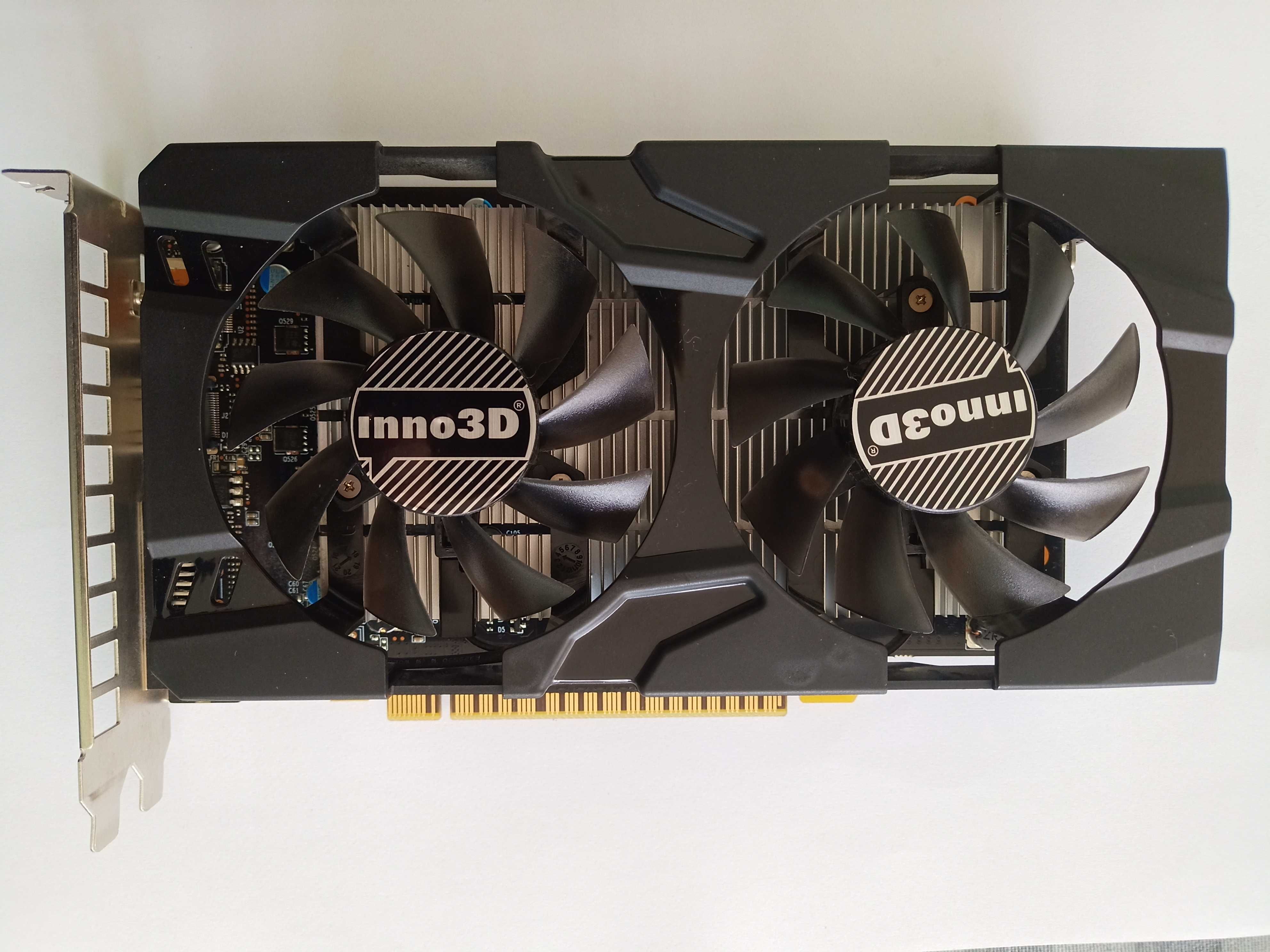 Процесор AMD Ryzen 5 и Видеокарта Inno 3D GeForce GTX 1050 Ti Twin X2