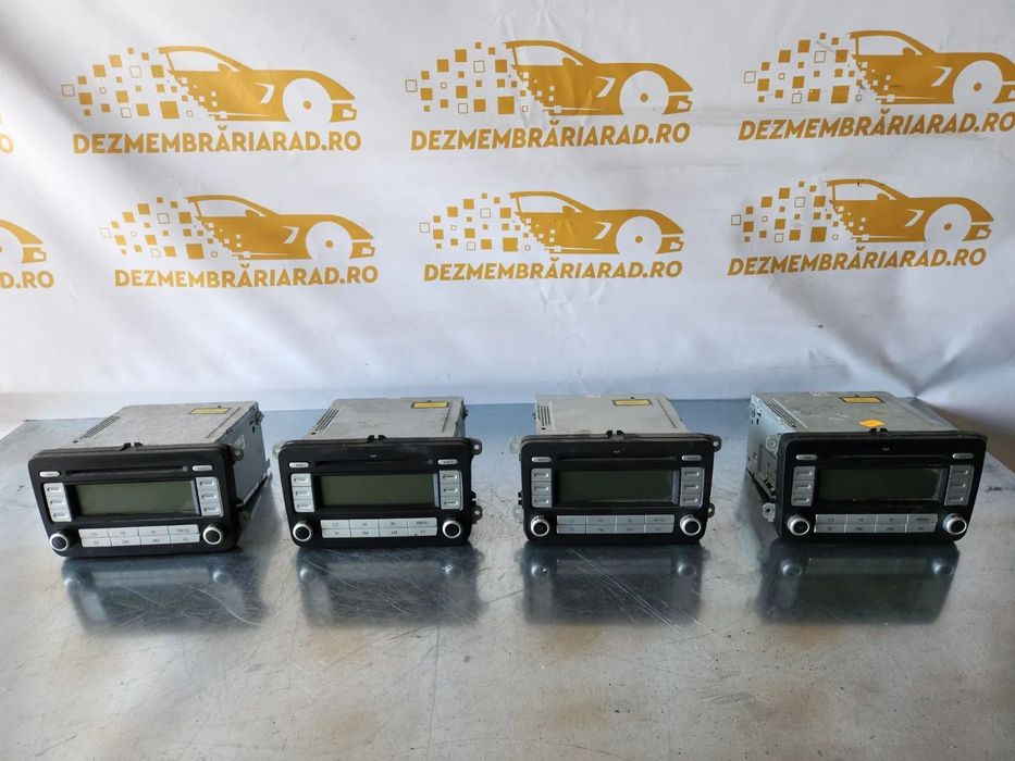 Radio Cd Player MP3 Vw Passat B6 An 2005-2006-2007-2008-2009-2010 Cod 1KAD Touran Jetta Caddy Golf