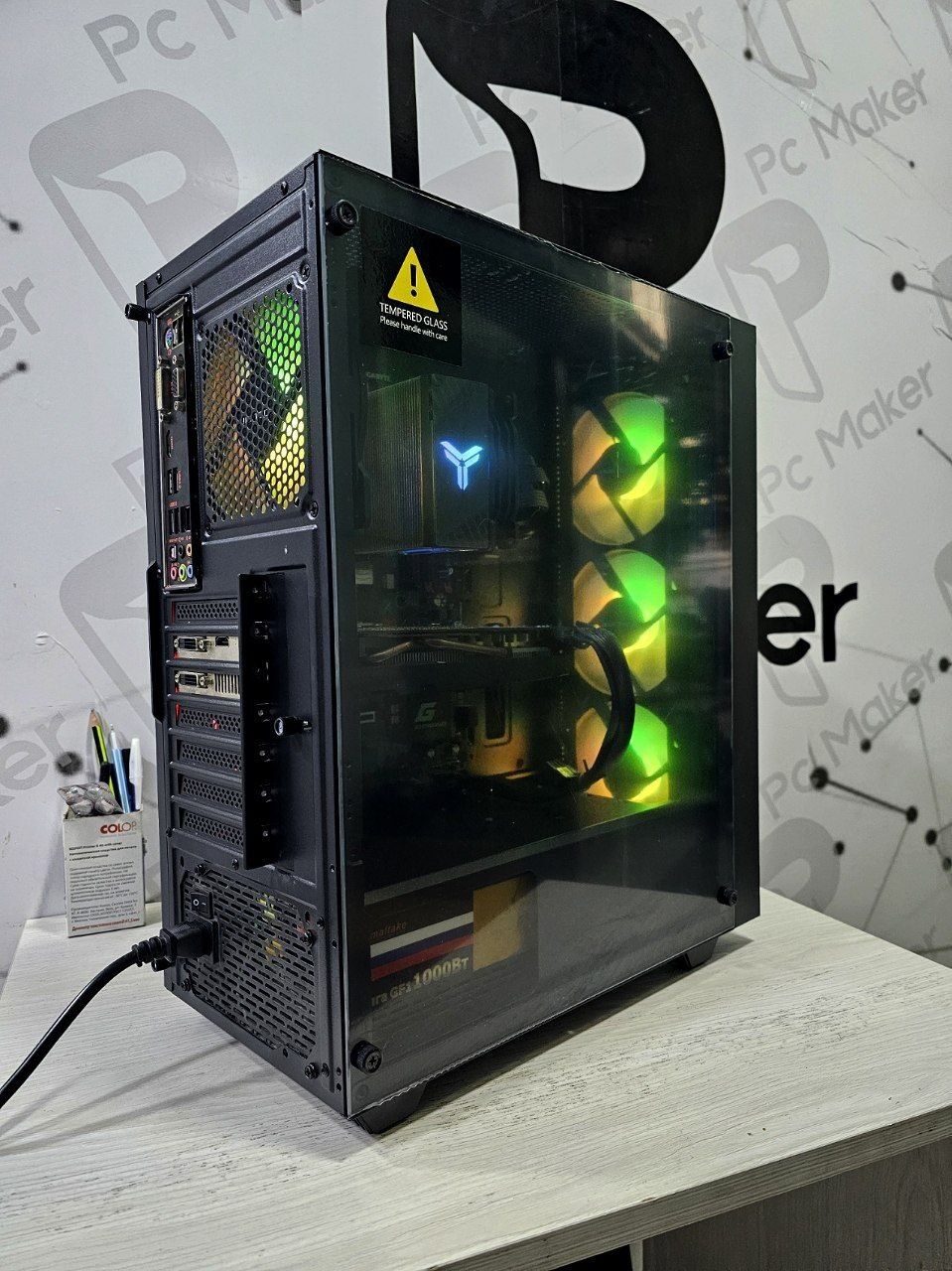 Компьютер i5 3470/озу16/RX 570/ssd120/хард500//rgb кейс/