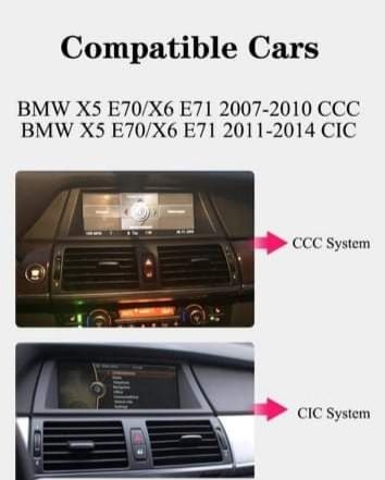 Мултимедия андроид CIC за BMW Х5 Е70