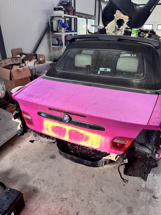 Haion Bagheta Numar BMW E46 Cabrio