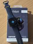 Smartwatch Fitbit Sense negru/carbon