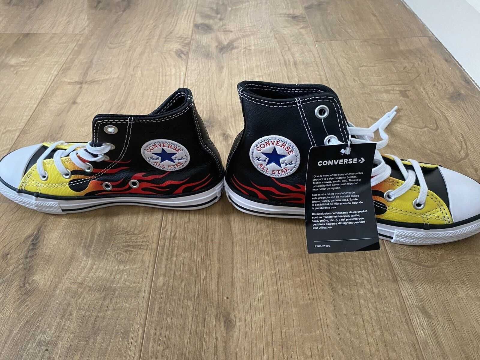 Детски кожени кецове Converse номер 31,5