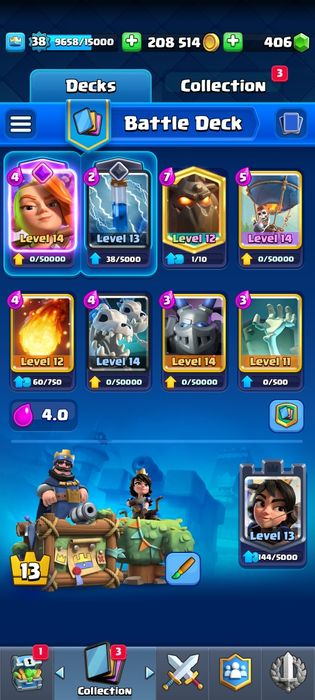 Аккаунт в Clash royale