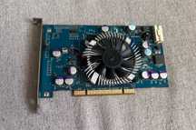 Placă accelerare fizică Ageia PhysX 128MB PCI rară retro gaming