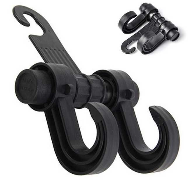 Закачалка за кола с 2 куки за подглавник