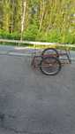 Cărucior mediu pentru gospodărie din metal