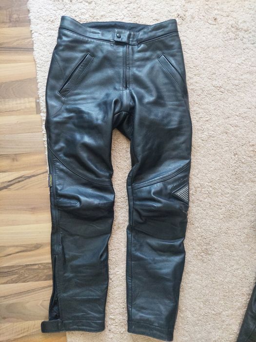 Pantaloni moto Hein Gericke streetline,marime 50,piele naturala