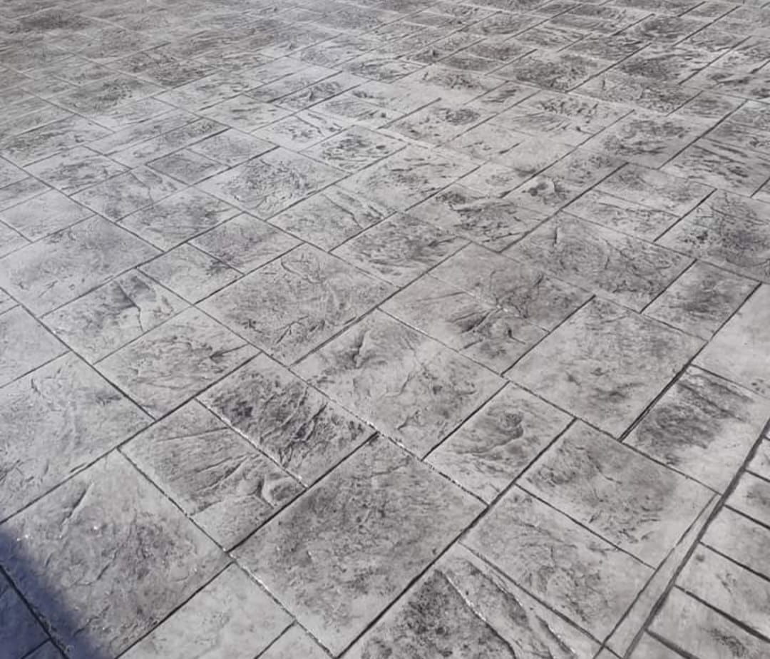 Beton amprentat/elicopterizat/casă construcții pavaj pavele tencuială