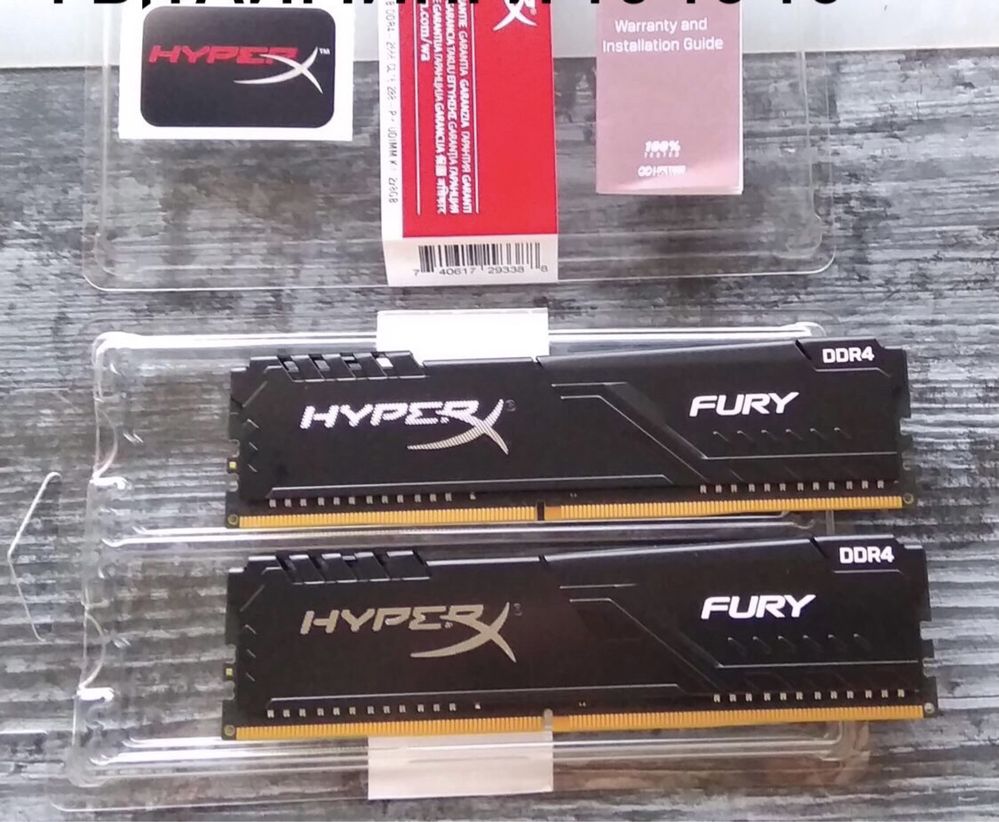 Hyperx fury 16 gb 2x8