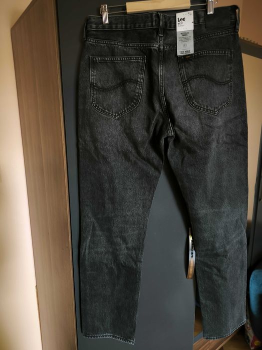 Lee сиви + Wrangler Texas черни дънки 34x32 НОВИ