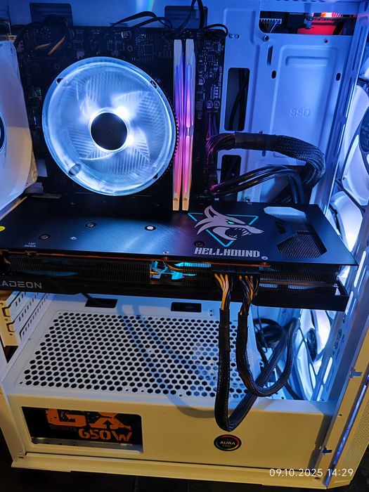 Видеокарта RX 6700XT 12GB PowerColor Hellhound AMD Radeon
