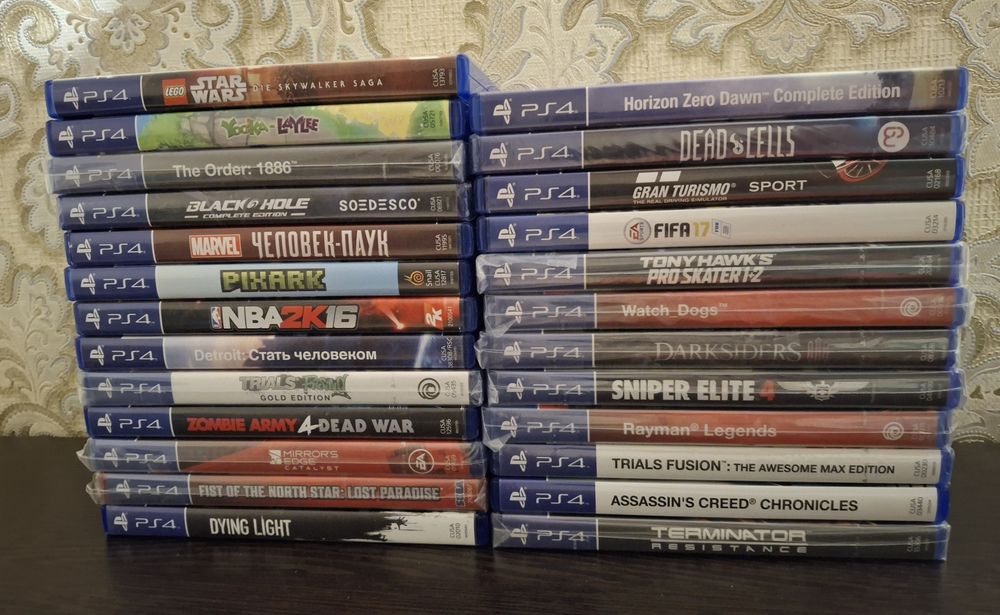 Игры на дисках для приставки Playstation 4 PS4 PS5