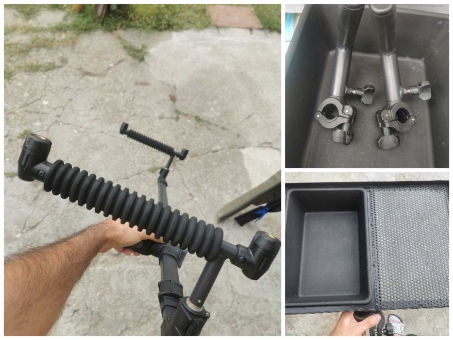 Pachet accesorii feeder - tava, suport si adaptori