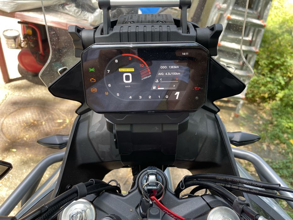 CFMOTO 450MT cu 1400 km