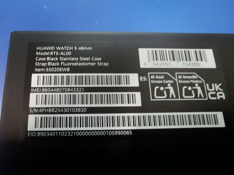 Huawei Watch 5 46mm Nou full box impecabil Esim Lte wifi