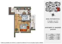 DEZVOLTATOR | Garsonieră  mansardă- Orizont Residence Sânpetru