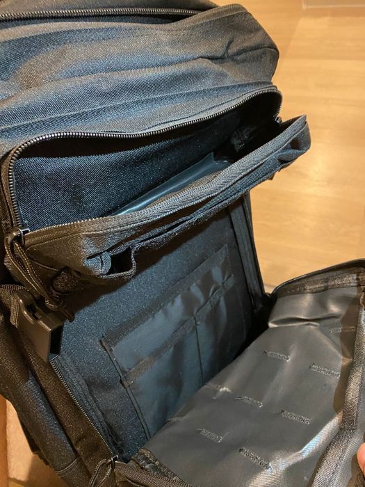 Rucsac militar negru NOU