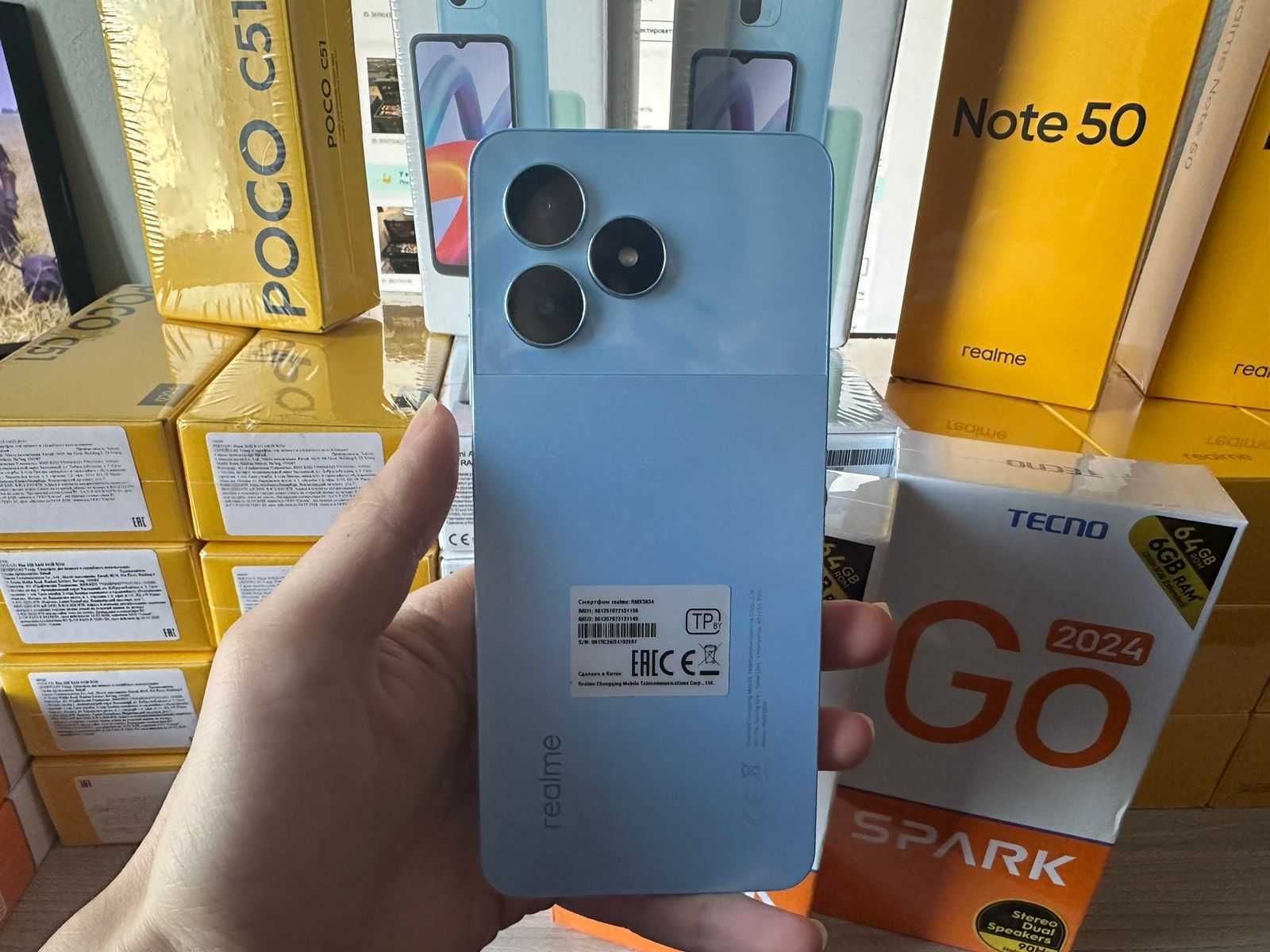 Новые телефоны! Realme Note 50 3/64