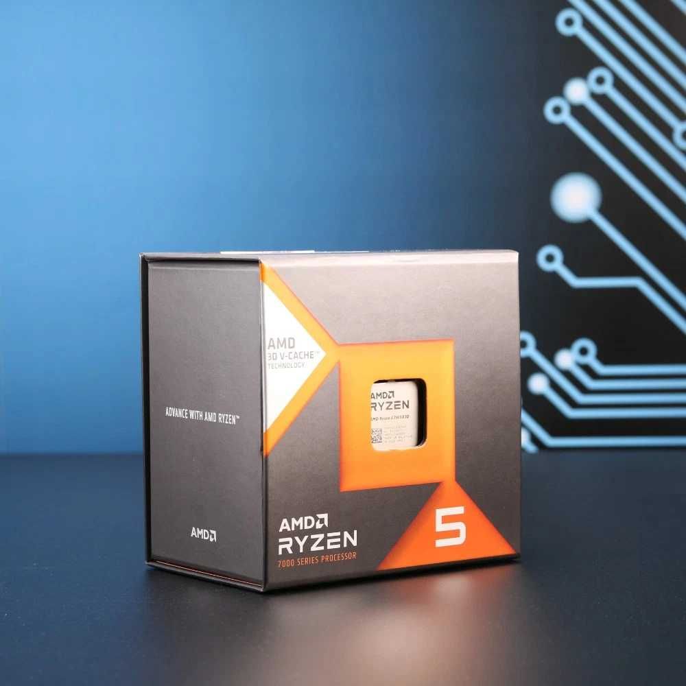 ASUS ROG Strix B850-A WIFI + Ryzen 5 7600X3D, шестядрен (5.2GHz]