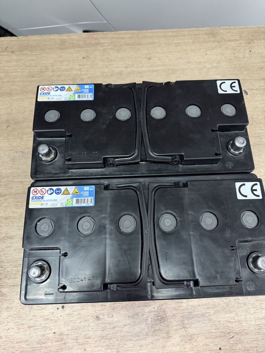 Два броя нови акумулатори за кемпер