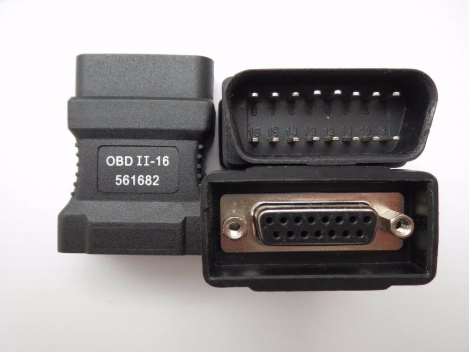 Удлинитель переходник OBD2 адаптер Launch x431 Delphi FCAR Сканматик 2