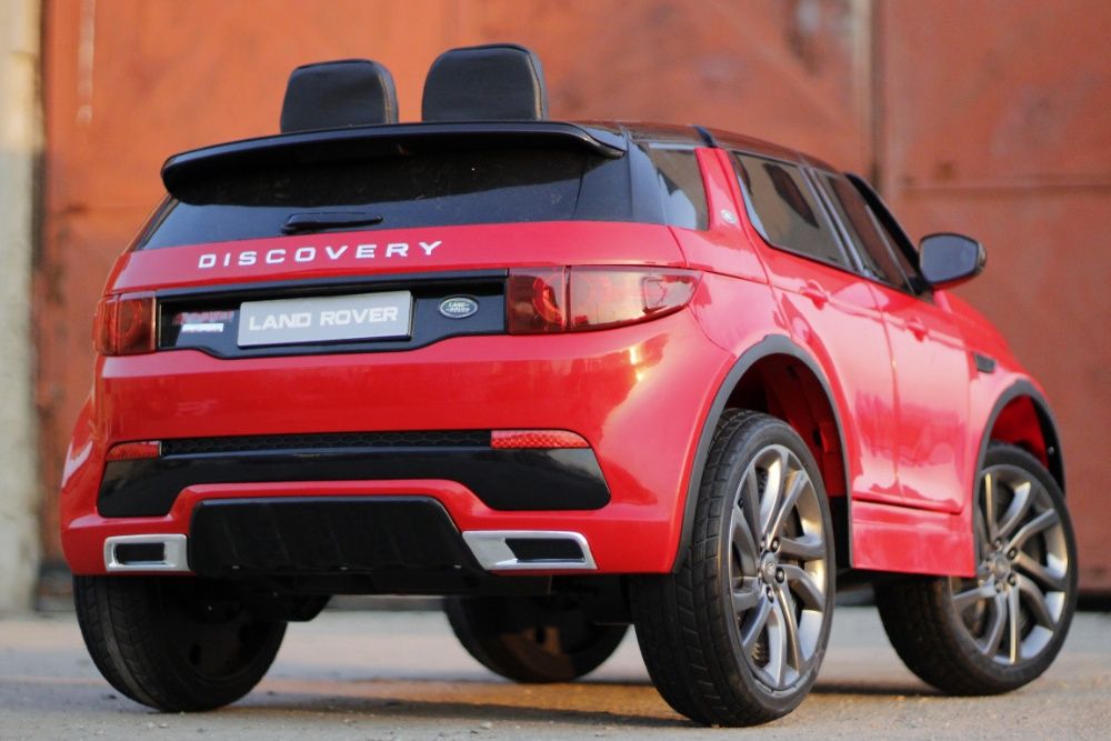 Masina electrica pentru copii Land Rover Discovery cu Display #Rosu