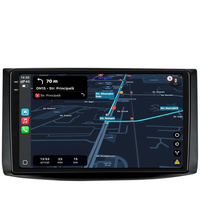 Navigatie Dedicata Chevrolet Aveo (2002-2011), 9Inch, WiFi, Carplay