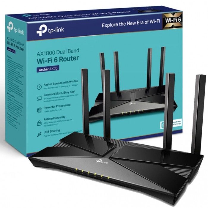 Wi-Fi роутер Wi-Fi Router TP-LINK Archer AX20