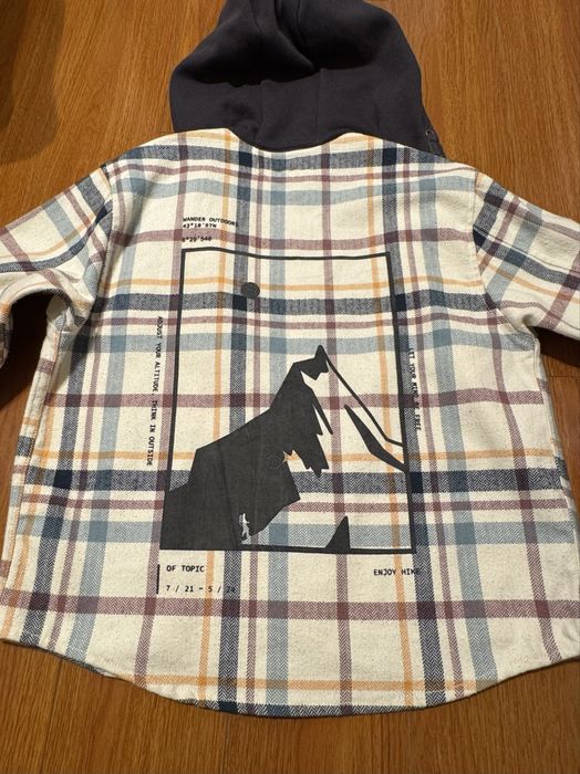 Jacheta tip camasa Zara